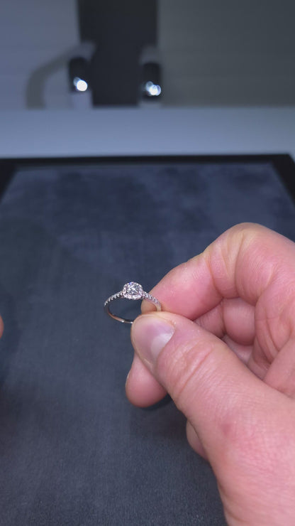Timanttisormus 0,56 ct (SKU 1114)