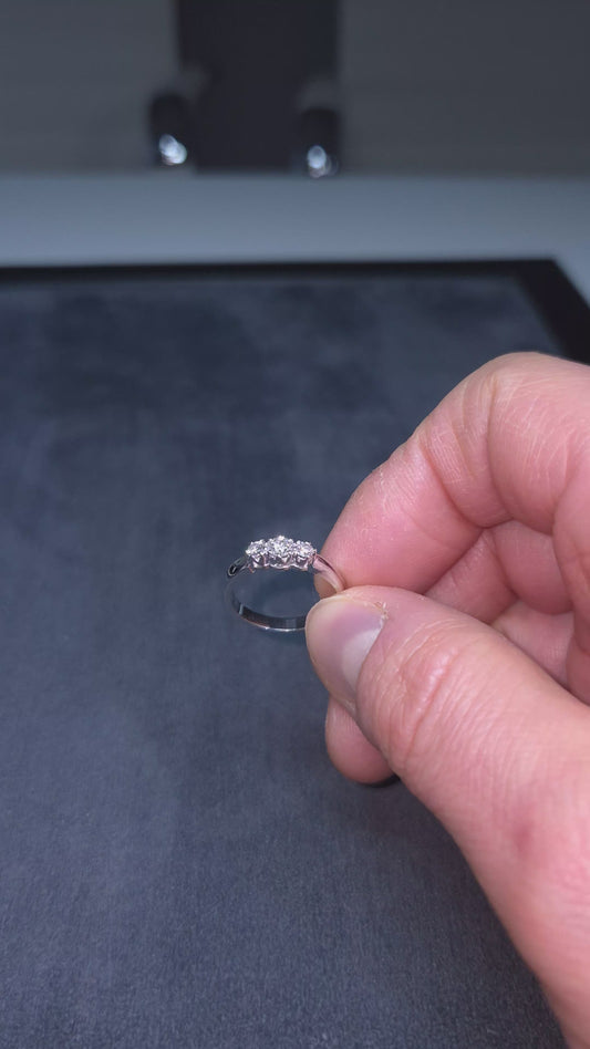 Timanttisormus 0,37 ct (SKU 1008)