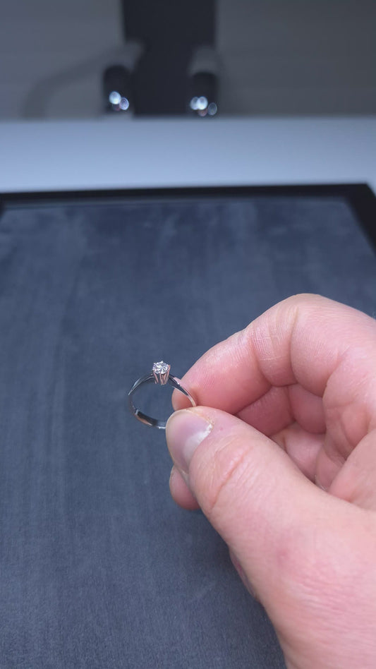 Timanttisormus 0,25 ct (SKU 771)