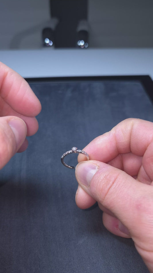 Kohinoor "Natalie" timanttisormus 0,21ct (SKU 1132)