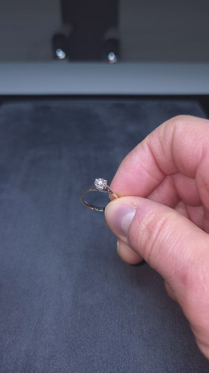 Timanttisormus 0,45 ct (SKU 793)
