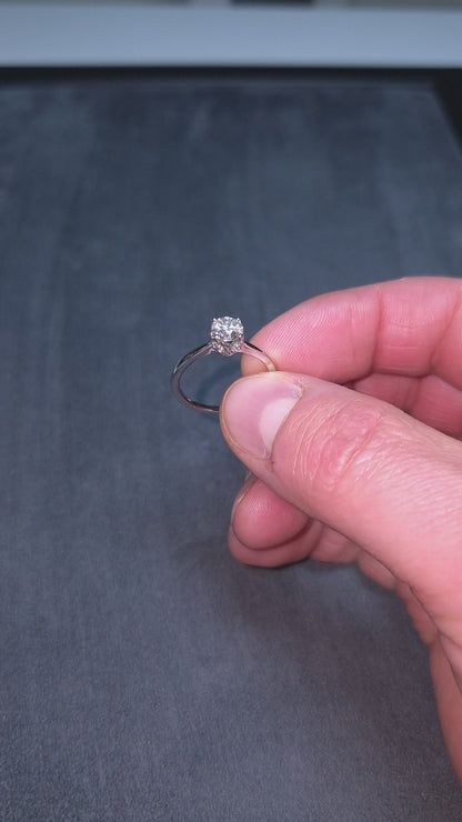 Timanttisormus 0,88 ct (SKU 1104)