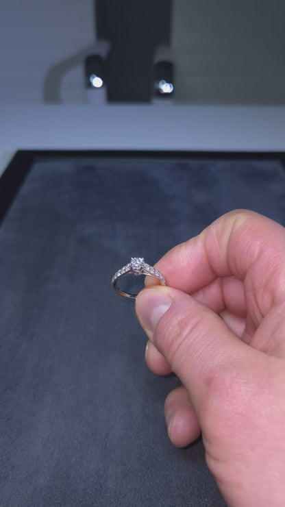 Timanttisormus 1,00 ct (SKU 1136)