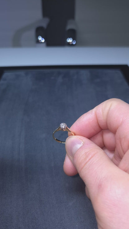Timanttisormus 0,43 ct (SKU 740)