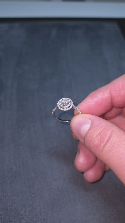Timanttisormus 0,75ct (SKU 1103)