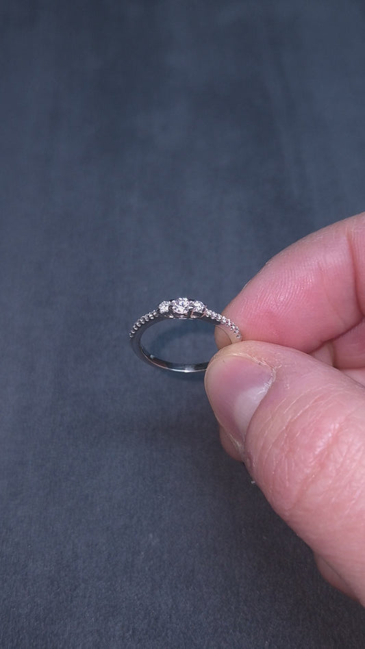 Timanttisormus Timanttiset 0,26ct (SKU 1151)