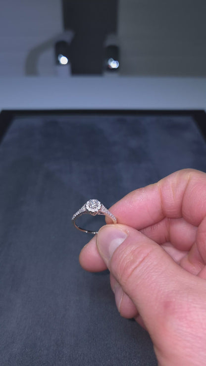 Timanttisormus 0,60 ct (SKU 887)
