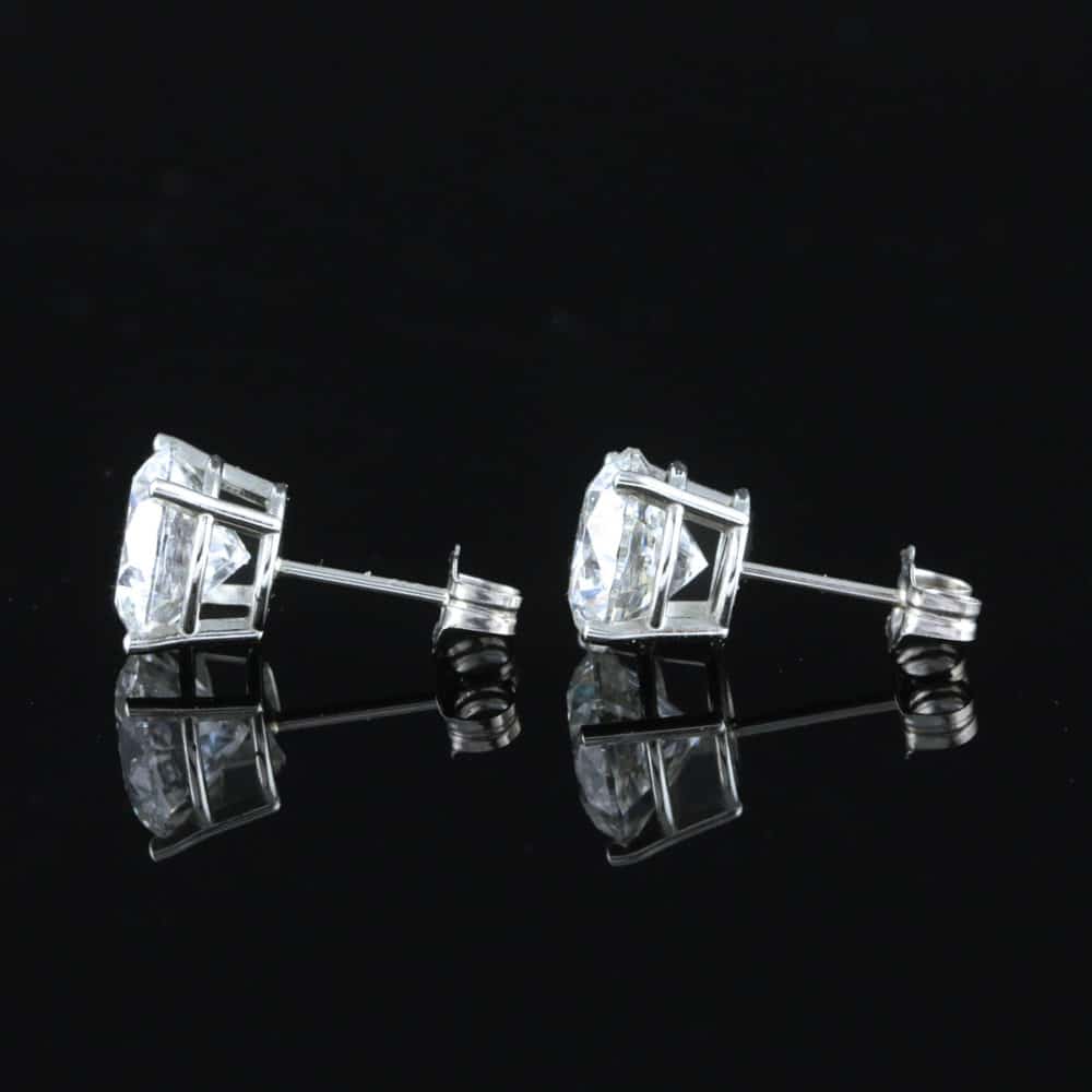 Uudet laboratoriotimanttikorvakorut 4,06ct (SKU 1072) - Image 3