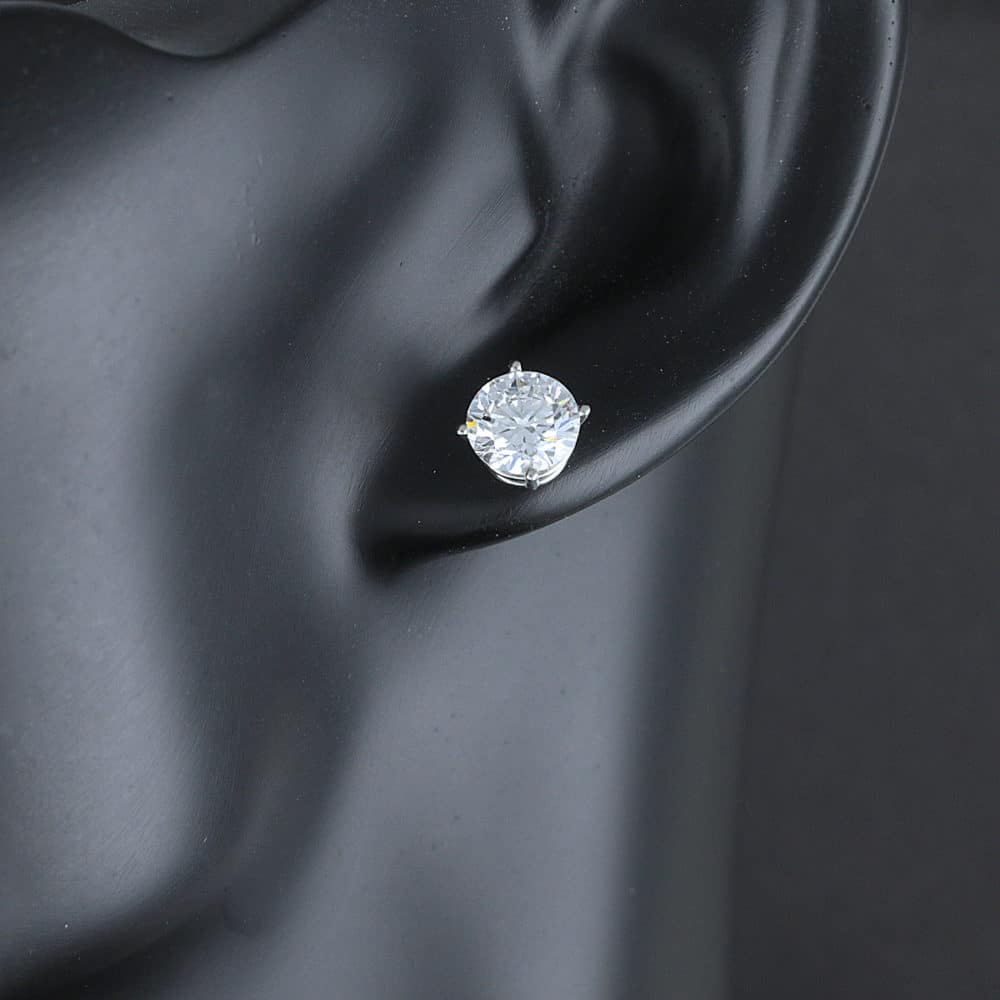 Uudet laboratoriotimanttikorvakorut 4,06ct (SKU 1072) - Image 4