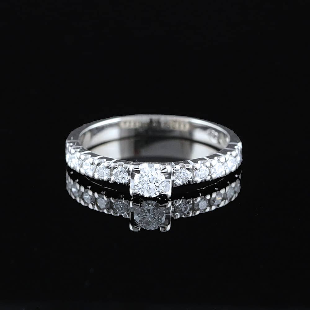 Timanttisormus 0,34 ct (SKU 1092)