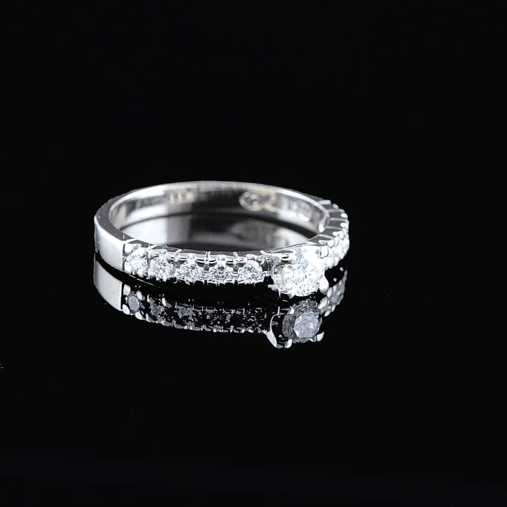 Timanttisormus 0,34 ct (SKU 1092) - Image 2