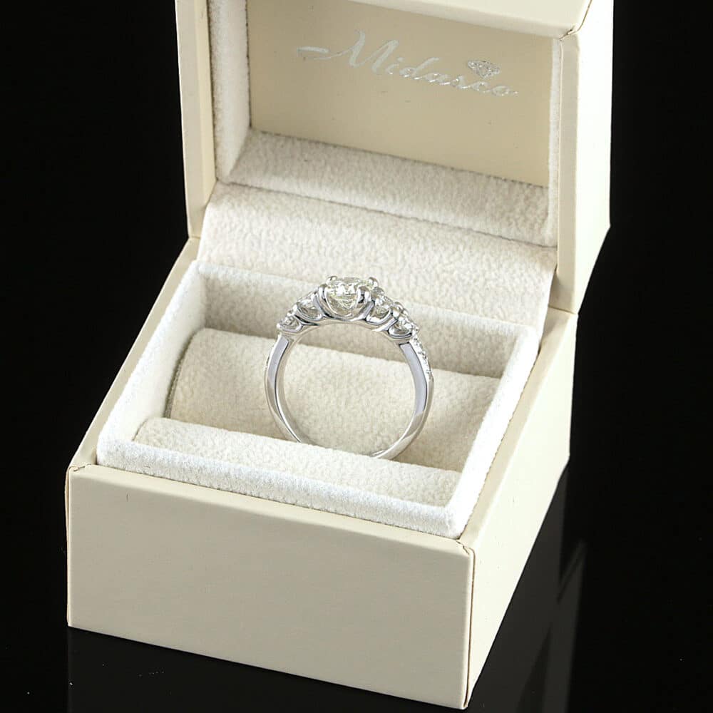 Kultasepät andreasen timanttisormus Tulppaani 1,45ct (SKU 1112) - Image 2