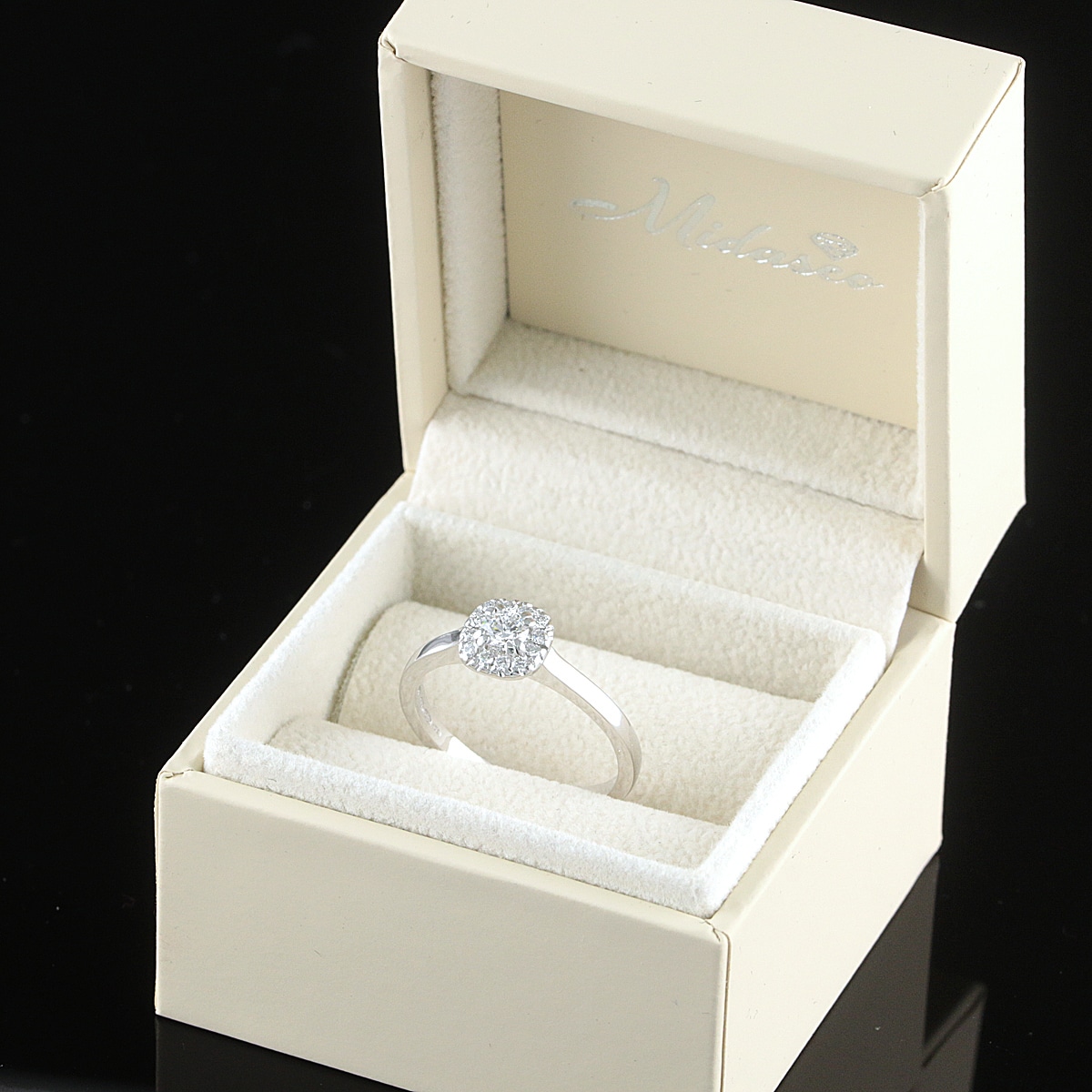 Sandberg Toivomuslähde timanttisormus n. 0,31 ct (SKU 1113) - Image 4