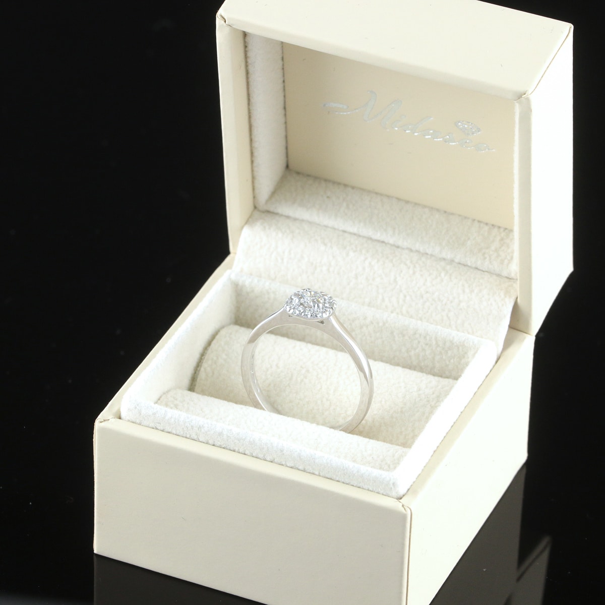 Sandberg Toivomuslähde timanttisormus n. 0,31 ct (SKU 1113) - Image 3