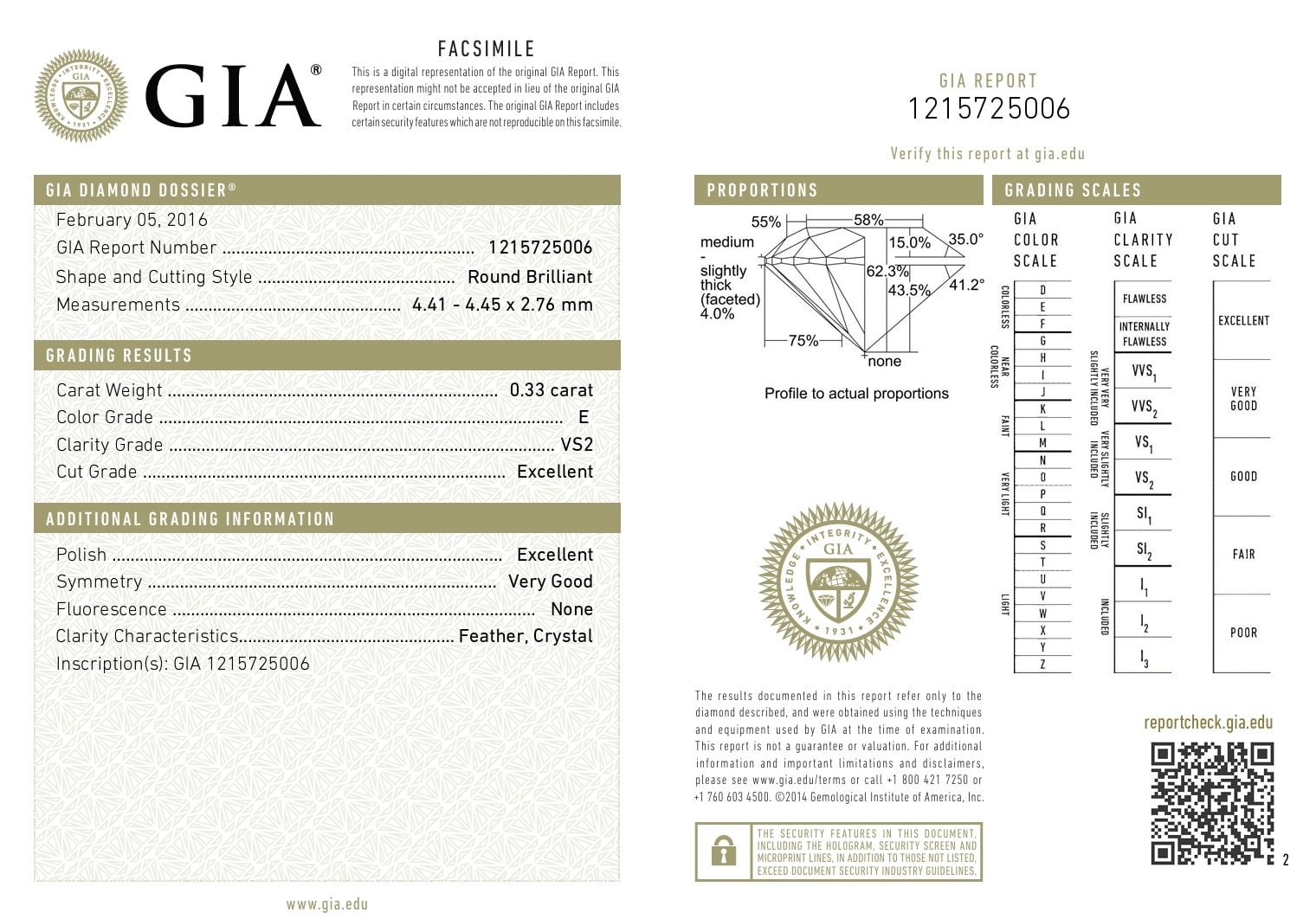 Timanttisormus 0,56 ct (SKU 1114) - Image 5