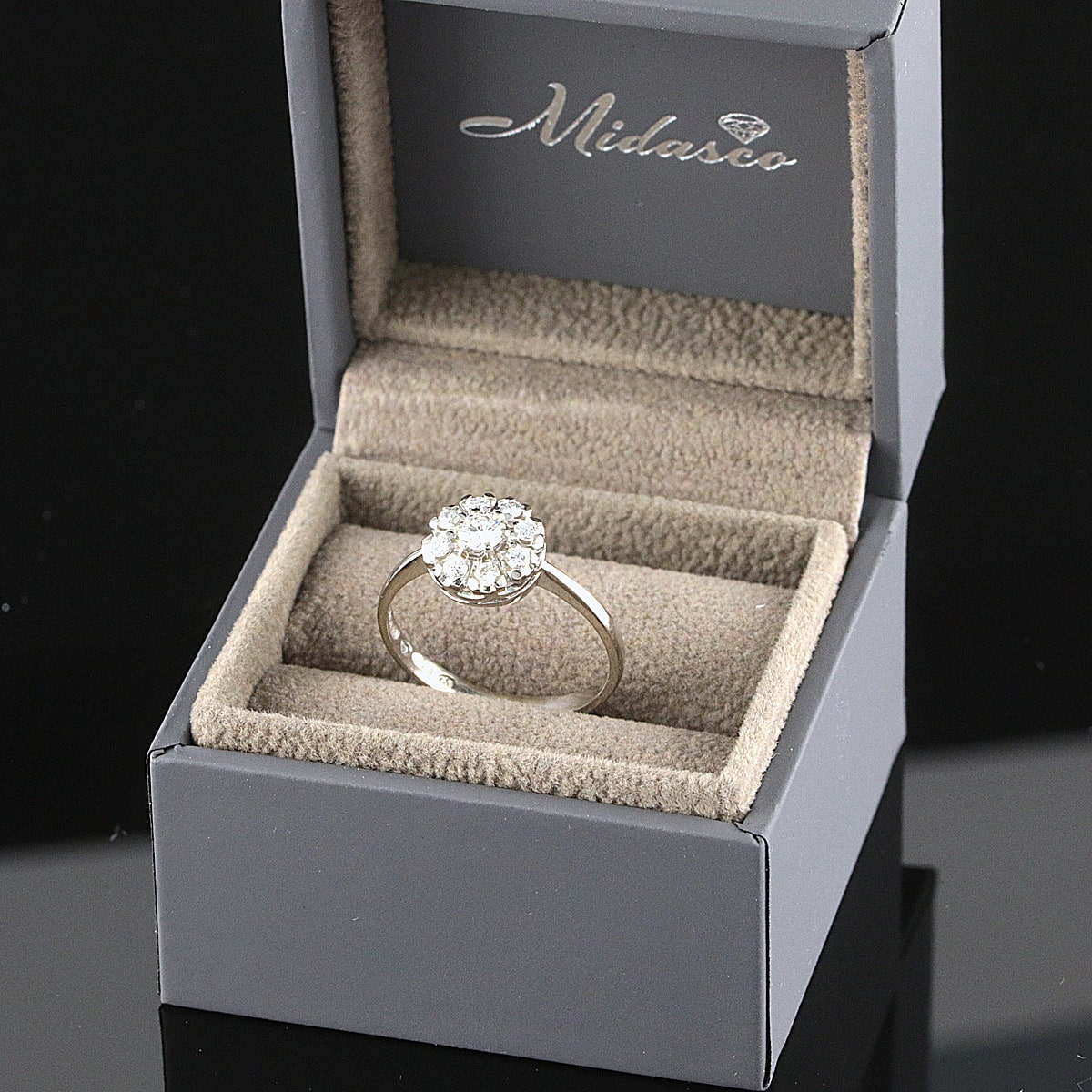 Timanttisormus 0,42 ct (SKU 1117) - Image 4