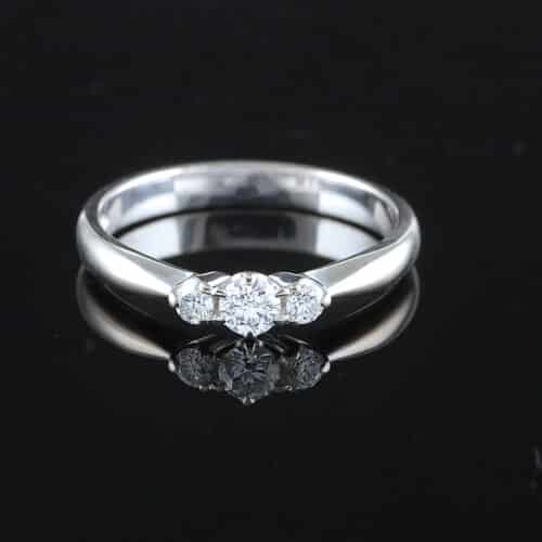 Kohinoor Helene timanttisormus 0,25ct (SKU 1123)