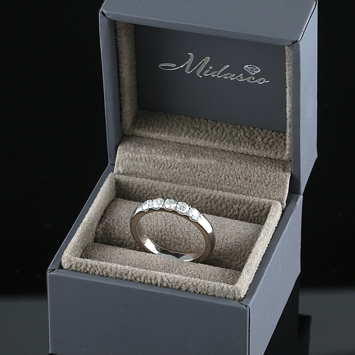 Kultajousi timanttisormus 0,50 ct (SKU 1128) - Image 4