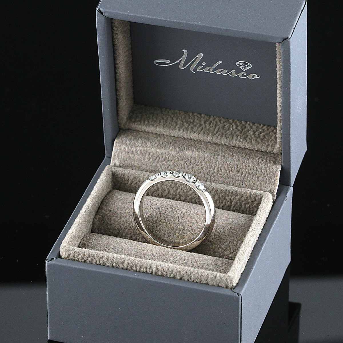 Kultajousi timanttisormus 0,50 ct (SKU 1128) - Image 3