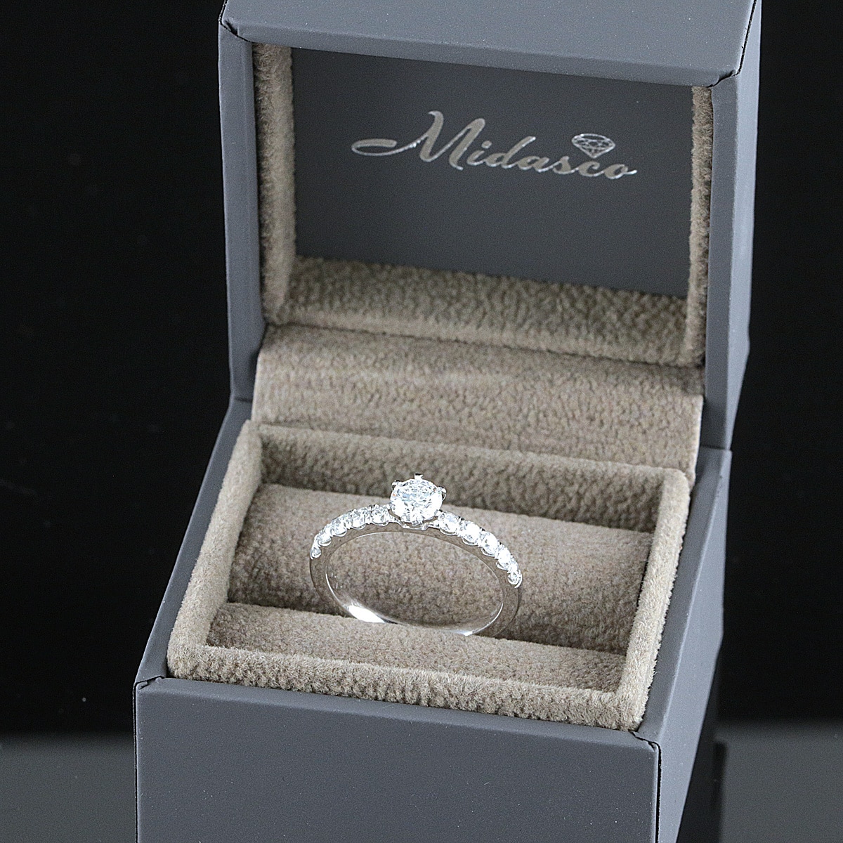 Kultajousi timanttisormus 0,80ct (SKU 1130) - Image 5